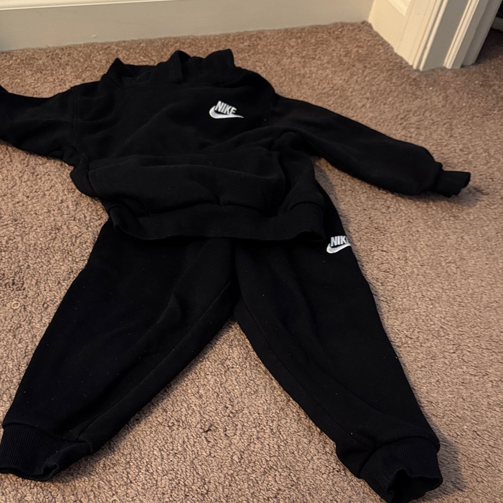 Nike Kids Black Joggers